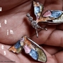 Broke in pieces