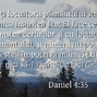Daniel 4-35