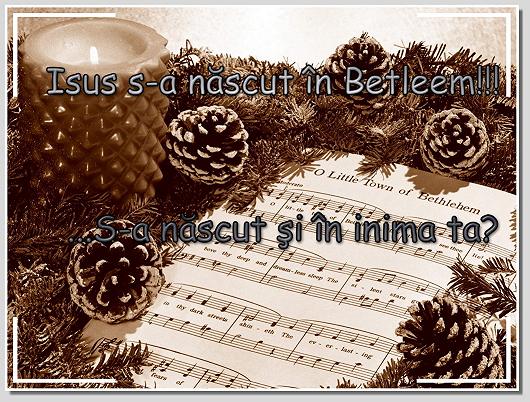 Isus s-a nascut