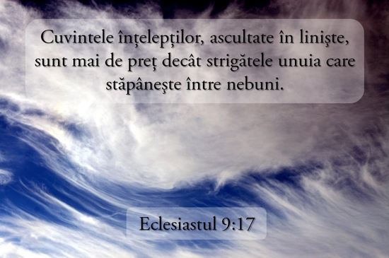 Eclesiastul 9-17