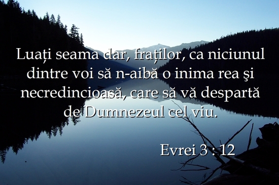 Evrei 3-12