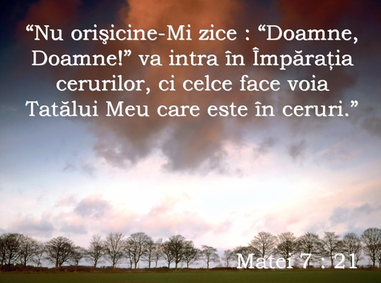 Matei 7-21