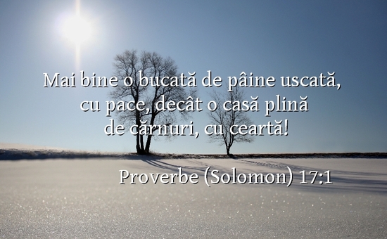 Proverbe 17-1